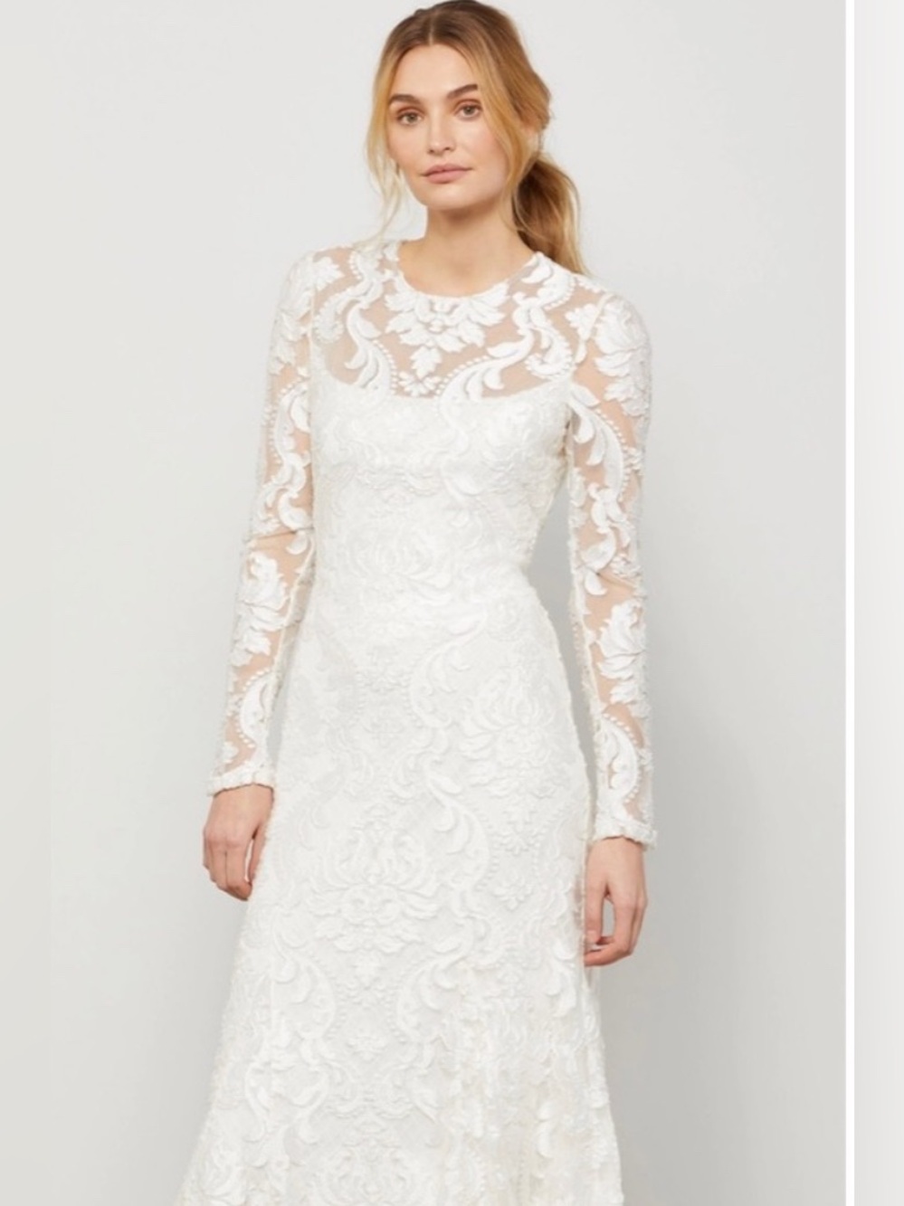BCBG NWT LONG SLEEVE LACE DRESS
